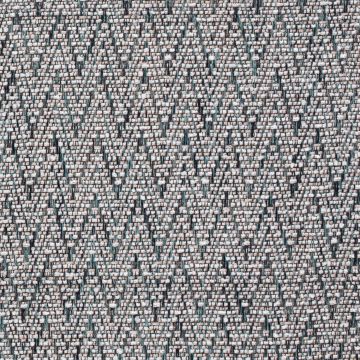 Bouclé-Tweed-Melange Eisblau