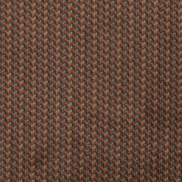 Stretch-Rippstoff grafisch braun