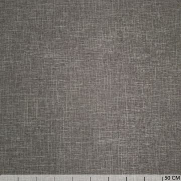 Gardinenstoff 295 Leinenoptik Taupe Melange