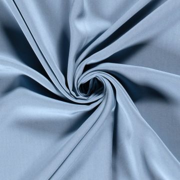 Bambus-Popeline Hellblau