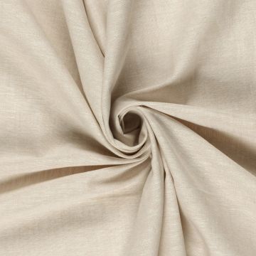 Leinen-Baumwoll-Oxford Hellbeige