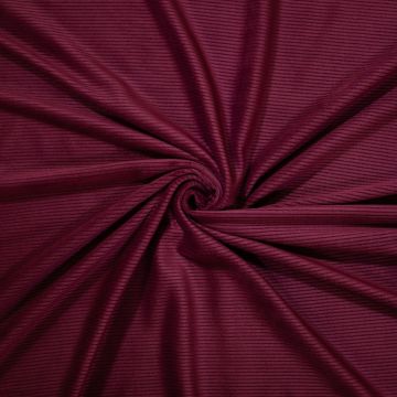 Soft gestrickter Cordstoff Himbeere