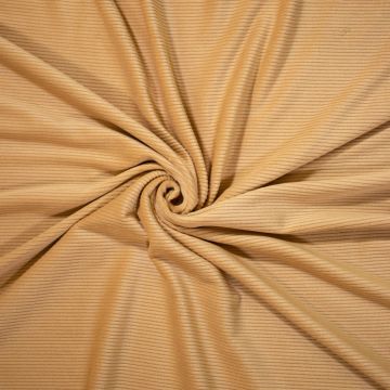 Soft gestrickter Cordstoff Camel