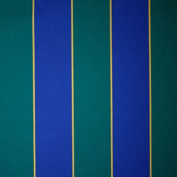 Outdoor-Canvasstoff gestreift grün blau