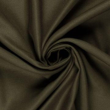 Tencel-Twill-Stoff uni moosgrün