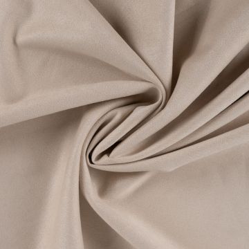 Scuba Suede Hellbeige