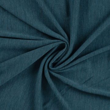 Merino Wolljersey petrol meliert