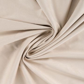 Double Suede Stretch Ecru