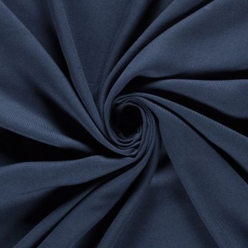Viskose-Twill uni Blau