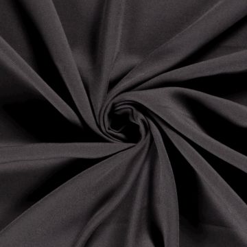 Viskose-Twill Uni Grau