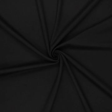 Merino-Stretch-Wollmischung schwarz