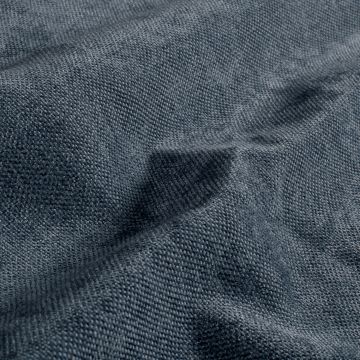Chenille-Möbelstoff schmutzabweisend raf blau