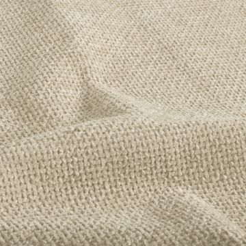 Chenille Stoff mittelbeige