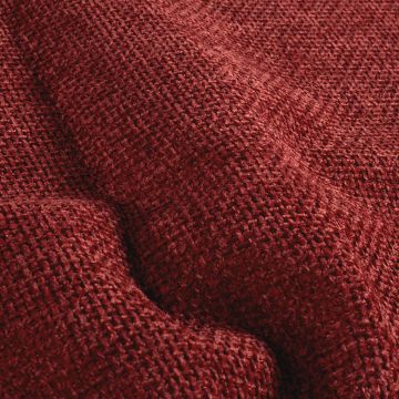 Chenille Stoff Hell gebrochenes Korallenrot