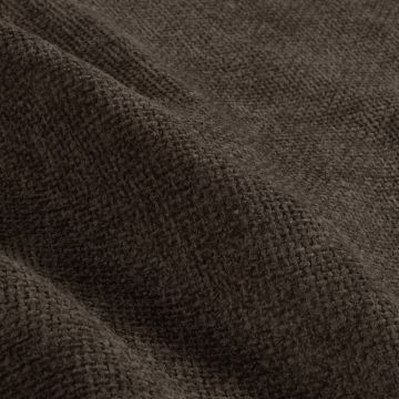 Chenille Stoff Braun