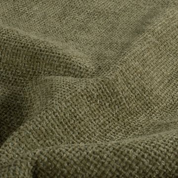 Chenille Stoff Hellolivgrün
