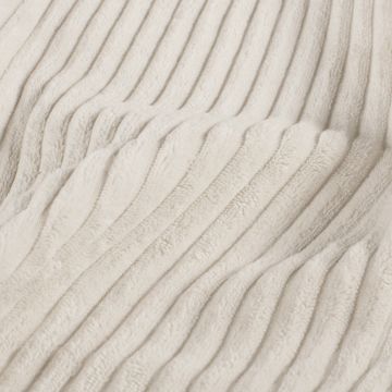 Cord Velours Stoff hellbeige