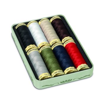 Gütermann Nostalgiebox Allesnähgarn 100 m 8er-Set