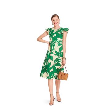 Burda Schnittmuster 5719 Damenkleid Größe 34-44