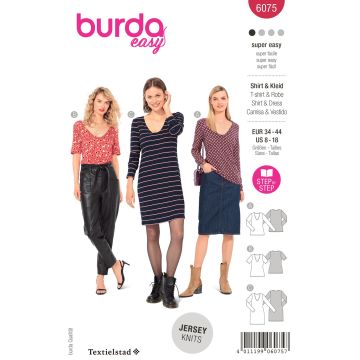 Burda-Schnittmuster # 6075
