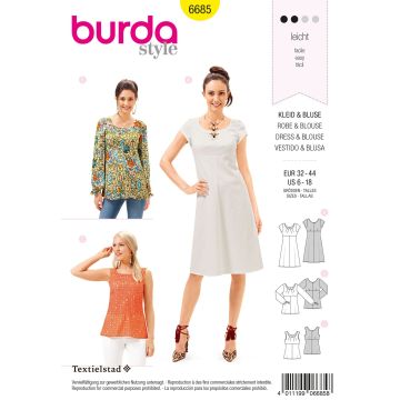Burda-Schnittmuster # 6685