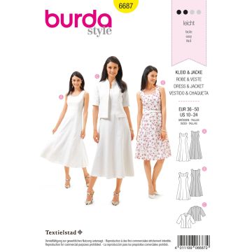 Burda-Schnittmuster # 6687