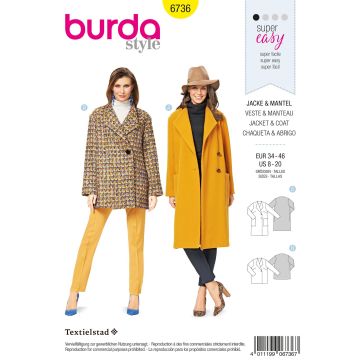 Burda-Schnittmuster # 6736