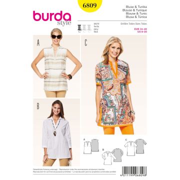 Burda-Schnittmuster # 6809
