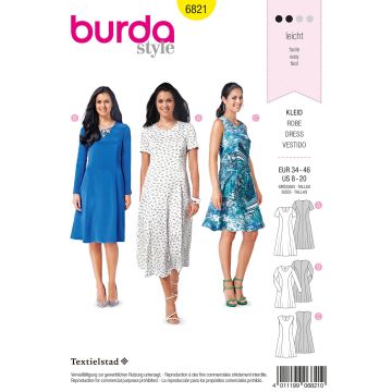 Burda-Schnittmuster # 6821