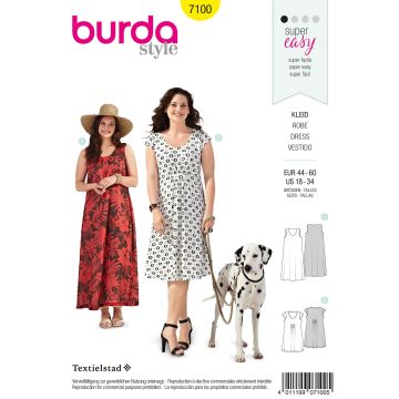 Burda-Schnittmuster # 7100