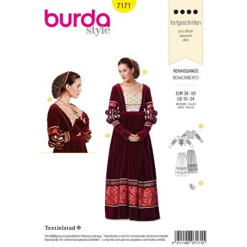Burda-Schnittmuster # 7171