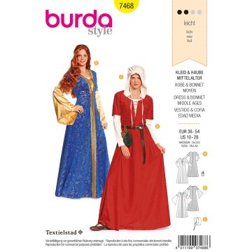 Burda-Schnittmuster # 7468