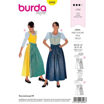 Burda-Schnittmuster # 8448
