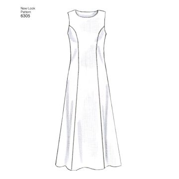 NewLook 6305 Schnittmuster