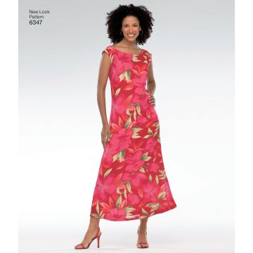 NewLook 6347 Schnittmuster