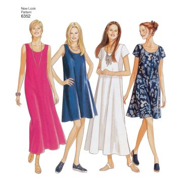 NewLook 6352 Schnittmuster