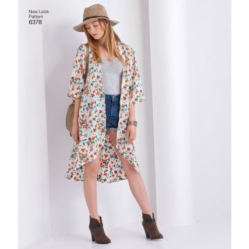 NewLook 6378 Schnittmuster