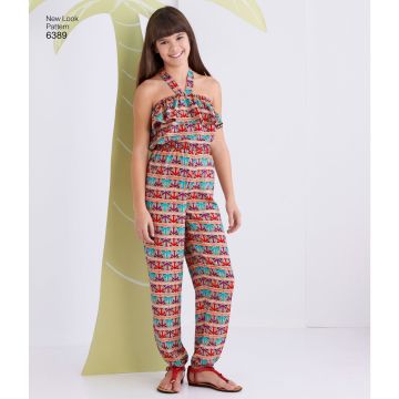 NewLook 6389 Schnittmuster