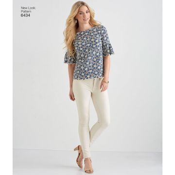 NewLook 6434 Schnittmuster