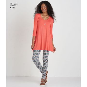 NewLook 6439 Schnittmuster