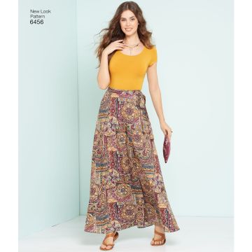 NewLook 6456 Schnittmuster