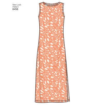 NewLook 6458 Schnittmuster