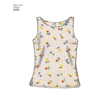 NewLook 6483 Schnittmuster