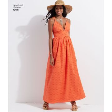 NewLook 6491 Schnittmuster