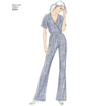 NewLook 6554 Schnittmuster