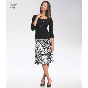 NewLook 6735 Schnittmuster
