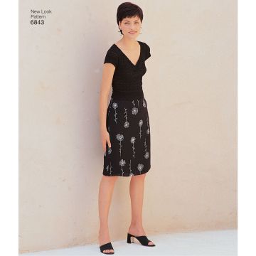 NewLook 6843 Schnittmuster