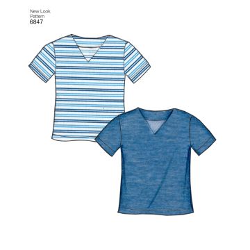 NewLook 6847 Schnittmuster