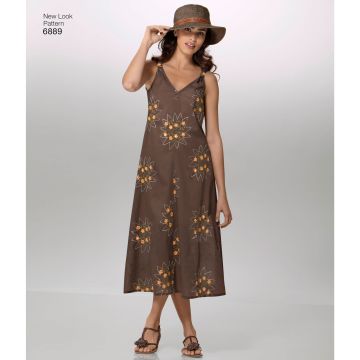 NewLook 6889 Schnittmuster