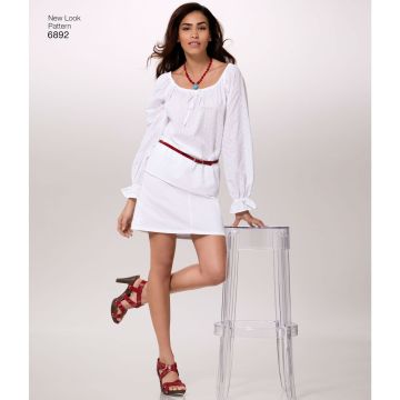 NewLook 6892 Schnittmuster